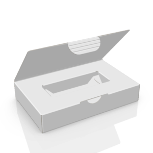 Caja con tapa y cuna