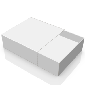 Caja cuadrada con cuna