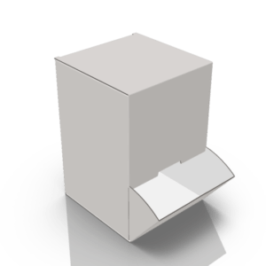 Caja dispensadora base cuadrada