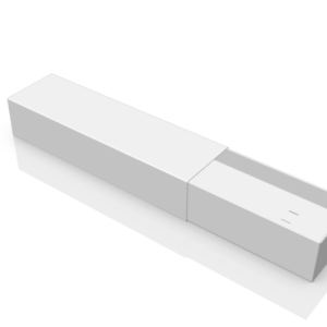 Caja rectangular con cuna