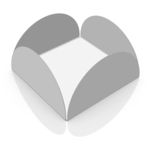 Sobres con cierre flor